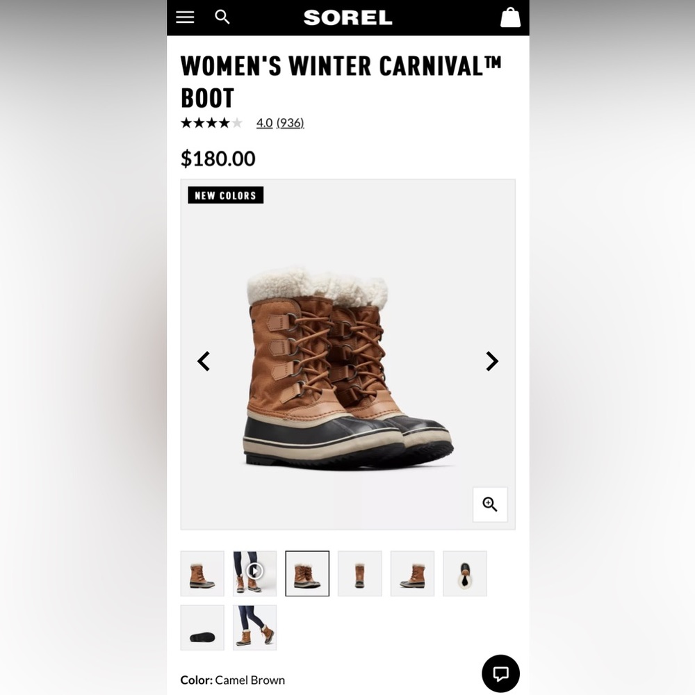 SOREL WOMEN'S WINTER CARNIVAL™ BOOT
